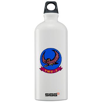 MUAVS2 - M01 - 03 - Marine Unmanned Aerial Vehicle Squadron 2 (VMU-2) - Sigg Water Bottle 1.0L - Click Image to Close